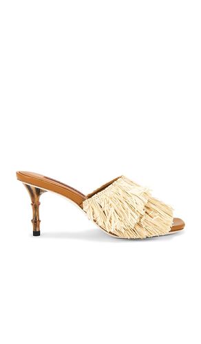 Fringe Playa Bamboo Heel in Tan. - size 36 (also in 37, 38, 39) - SIMONMILLER - Modalova