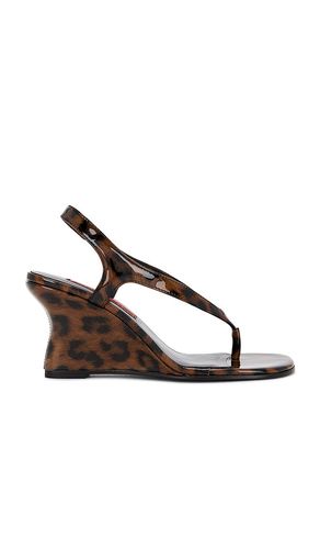 Beep Thong Sandal Wedge in Brown. - size 37 (also in 40) - SIMONMILLER - Modalova