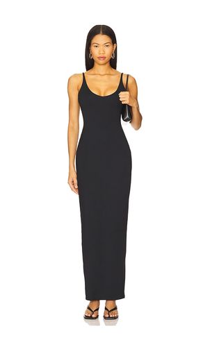 Smooth Layers Skimpy Scoop Neck Dress in Black. - size S (also in XS, M, XL) - SKIMS - Modalova