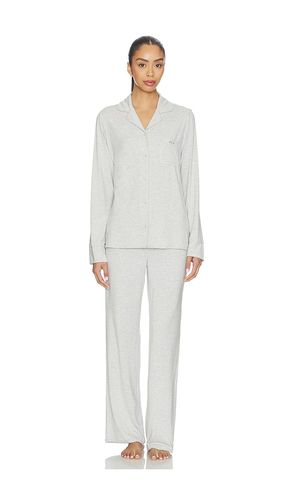 Sleep Long Sleeve Button Up Sleep Set in Light Grey. - size M (also in XS) - SKIMS - Modalova