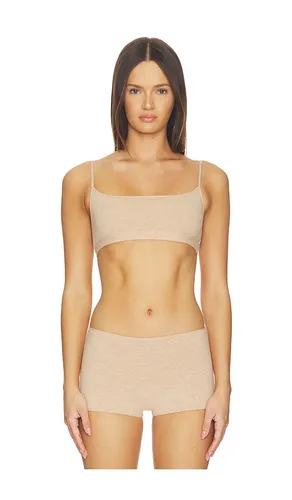 Everyday Cotton Scoop Bralette in Nude. - size S (also in XXS) - SKIMS - Modalova