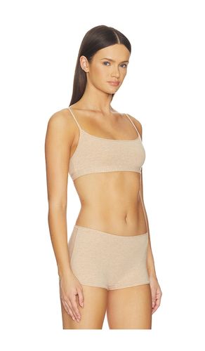 Everyday Cotton Scoop Bralette in Nude. - size S (also in XXS) - SKIMS - Modalova