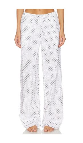 Cotton Poplin Sleep Drawstring Pant in Black & White. - size L (also in M, S, XL, XXL) - SKIMS - Modalova