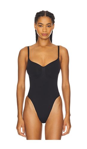 Seamless Sculpt Thong Bodysuit in Black. - size L (also in M, S, XL, XS) - SKIMS - Modalova