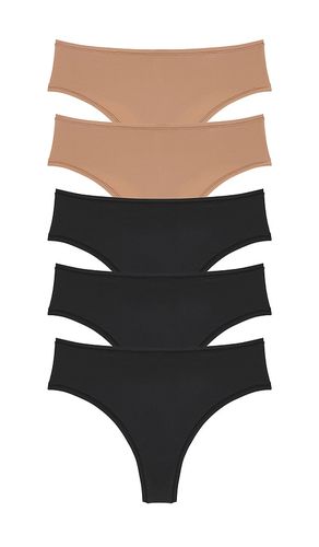 Fits Everybody Thong 5 Pack in Black. - size L (also in M, XL, XXL) - SKIMS - Modalova