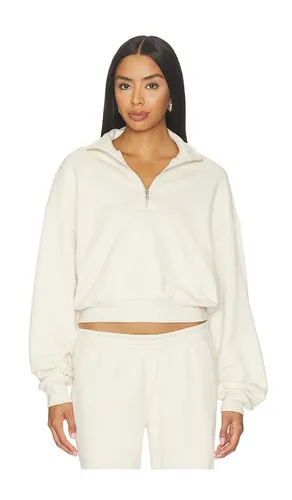 Drapey French Terry Half Zip Pullover in Ivory. - size L (also in S, XS) - SKIMS - Modalova