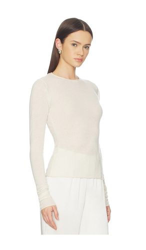 Sheer Cashmere Long Sleeve Top in Beige. - size L (also in XL) - SKIMS - Modalova