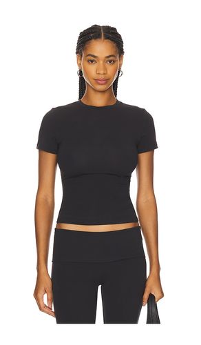 Cotton Jersey T-Shirt in Black. - size L (also in S, XS, XXS) - SKIMS - Modalova