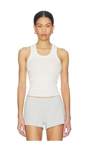 Cotton Rib High Scoop Tank in Cream. - size M (also in L, XL) - SKIMS - Modalova