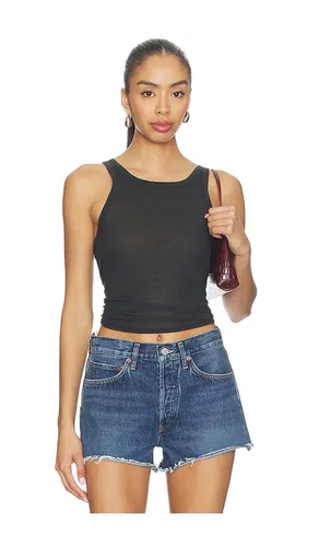 Sheer Cotton Tank in Black. - size L (also in M, S) - SKIMS - Modalova