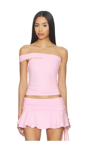 Cotton Jersey One Shoulder Tube Top in Pink. - size M (also in XL) - SKIMS - Modalova