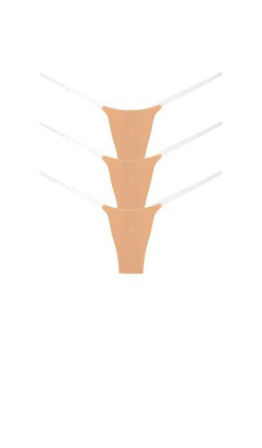 Pack Nude Invisible Underwear in Nude. - size L (also in XL, XS, XXS) - Stringys - Modalova