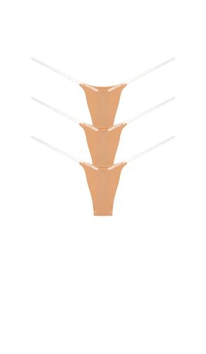 Pack Nude Invisible Underwear in Nude. - size L (also in M, S, XL, XS, XXS) - Stringys - Modalova