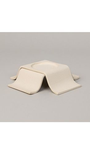 Noor Pillar Tall Candle Holder in Cream - SIN - Modalova