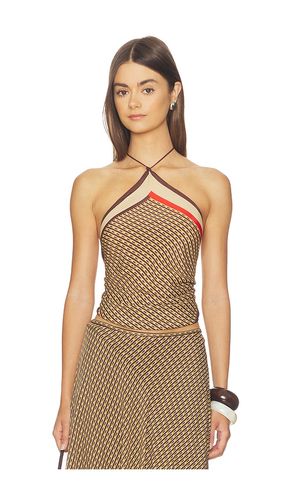 SIR. Cooper Scarf Top in Brown - SIR. - Modalova