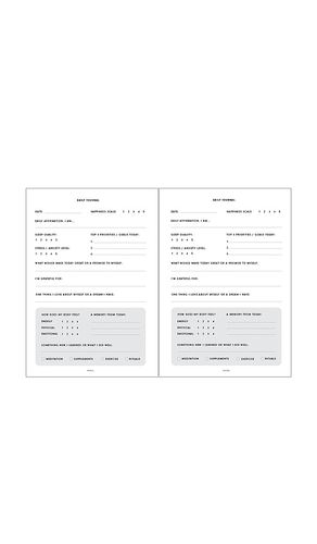 Inserto para carpeta daily journal insert en color blanco talla all - STIL - Modalova