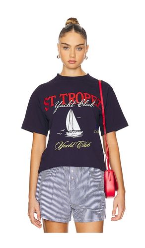 St. Tropez Yacht Heavyweight Tee in Blue. - size L (also in XL/1X) - SIXTHREESEVEN - Modalova
