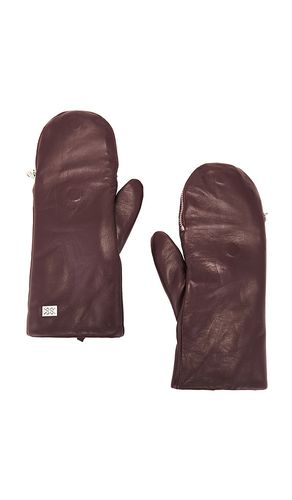 Betrice Gloves in Burgundy. - size L (also in M, S) - Soia & Kyo - Modalova