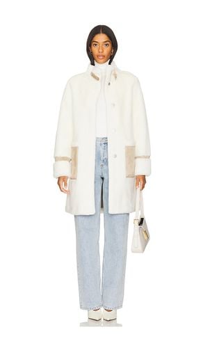 Fiala Coat in Ivory. - size L (also in M, S, XL, XS, XXS) - Soia & Kyo - Modalova