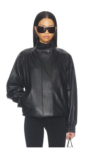 Oversized Leather Bomber in . Size L. Also in M, S, XS - Soia & Kyo - Modalova