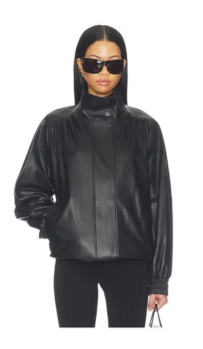 Oversized Leather Bomber in . Size L. Also in M, XS - Soia & Kyo - Modalova