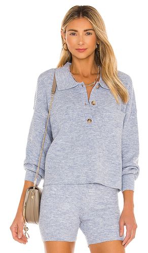 Amanda Oversized Knit Polo in . - size L (also in S, XS) - Song of Style - Modalova