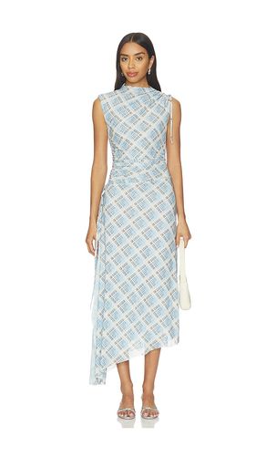 Novalyn Plaid Dress in Baby Blue. - size S (also in XS, M) - SOVERE - Modalova
