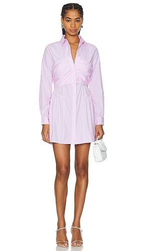 Evermore Corset Shirt Dress in Pink. - size L (also in S, XL, XS) - SOVERE - Modalova