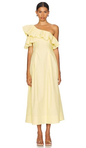 Bliss Midi Dress in Yellow. - size M (also in L, S) - SOVERE - Modalova