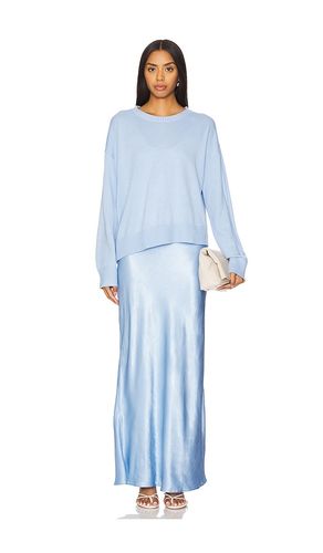 Rhyme Combo Slip Knit Dress in Baby Blue. - size S (also in XL, XS) - SOVERE - Modalova