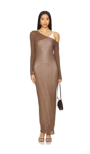 Duality Layered Dress in Brown. - size S (also in XS) - SOVERE - Modalova