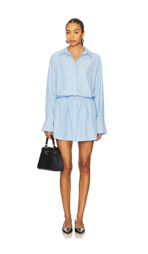 Brynn Shirt Dress in Baby Blue. - size L (also in M, S, XS) - SOVERE - Modalova