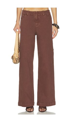 JEANS MIT NIEDRIGEM BUND UND WEITEM BEIN DAKOTA in . Größe L. Also in M, S, XS - SOVERE - Modalova