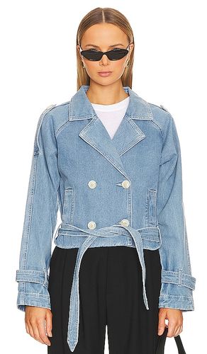 Theory Crop Denim Trench in Denim-Light. - size XL (also in XS) - SOVERE - Modalova