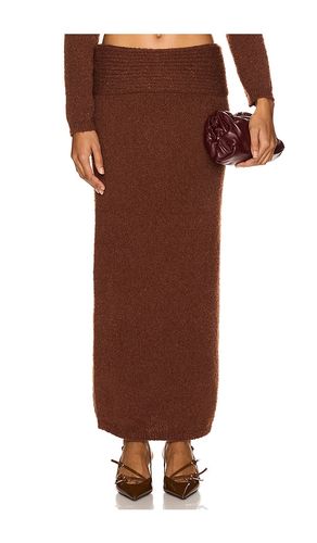 Sanna Knit Skirt in Brown. - size M (also in S, XL/1X, XS) - SOVERE - Modalova