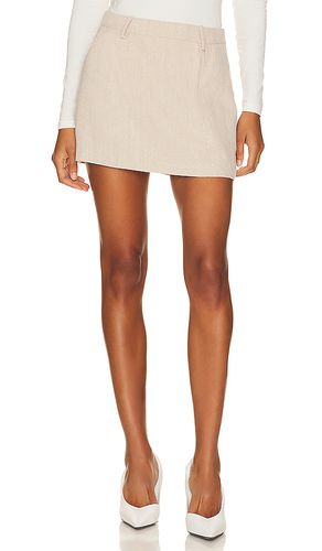 Rebellion Mini Skirt in Cream. - size L (also in M, S, XL, XS) - SOVERE - Modalova