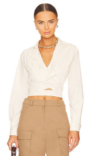 Dixie Wrap Shirt in Ivory. - size S (also in XS) - SOVERE - Modalova