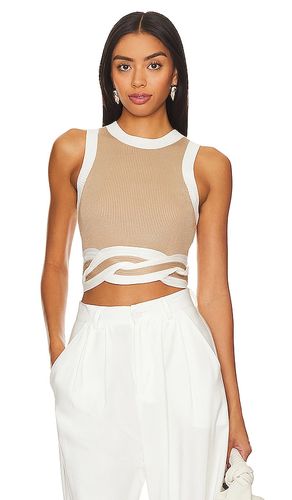 Contrast Drift Tank in Cream. - size L (also in XL, XS) - SOVERE - Modalova