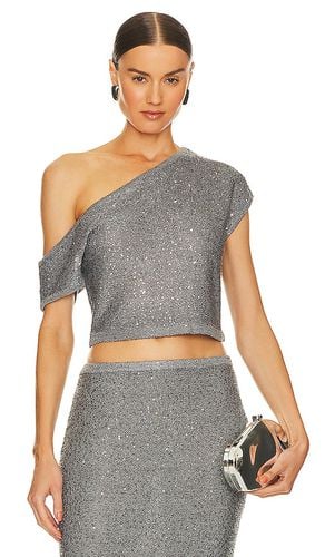 Gleam Top in Metallic Silver. - size L (also in M, S, XL/1X, XS) - SOVERE - Modalova