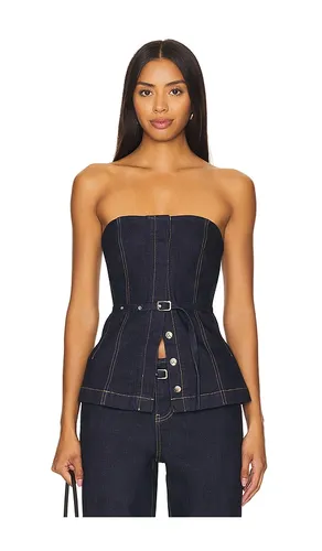 Dusk Denim Bodice in Denim-Dark. - size M (also in S, XS) - SOVERE - Modalova
