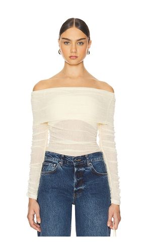 Rise Mesh Top in Cream. - size S (also in XS) - SOVERE - Modalova