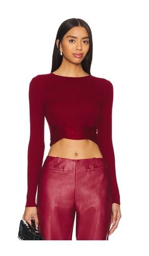 Adrift Long Sleeve Top in Burgundy. - size M (also in XL/1X) - SOVERE - Modalova