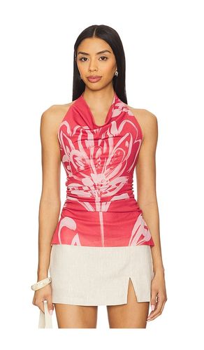 Flora Mesh Halter in Red. - size S (also in XS) - SOVERE - Modalova