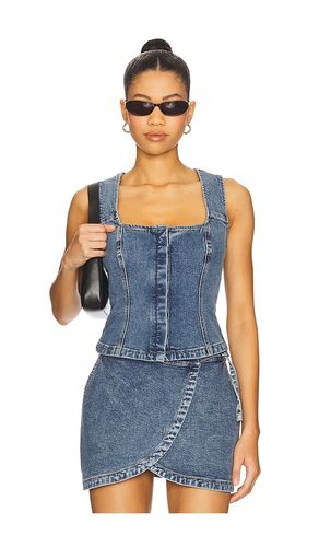 Dawn Denim Bodice Top in Blue. - size M (also in XS) - SOVERE - Modalova