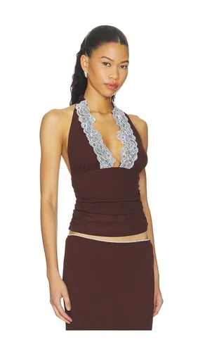 Harlow Top in Chocolate. - size L (also in M, S, XS) - SOVERE - Modalova