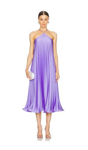 Ruby Midi Dress in Lavender. - size M (also in S, XS) - SELEZZA LONDON - Modalova