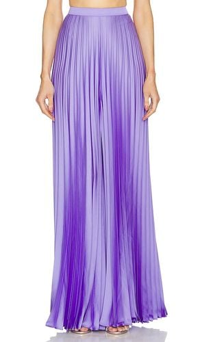 Evie Pleated Trousers in Lavender. - size M (also in S, XS) - SELEZZA LONDON - Modalova