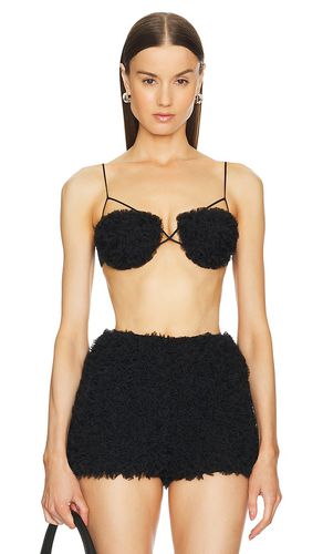 Zuri Tulle Bustier in Black. - size L (also in M, S, XS) - SELEZZA LONDON - Modalova