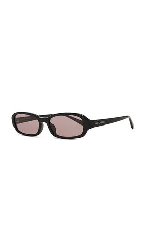 Sl Logo Erin Rectangular Sunglasses in - Saint Laurent - Modalova