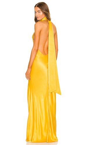 Vestido largo penelope en color amarillo talla 0 en - Yellow. Talla 0 (también en 10, 12, 4, 6) - SAU LEE - Modalova